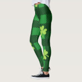 Chalkboard Kleeblatt St. Patrick's Day Leggings (Links)