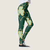Chalkboard Kleeblatt St. Patrick's Day Leggings (Rechts)