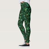 Chalkboard Kleeblatt St. Patrick's Day Leggings (Links)