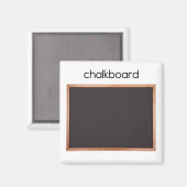 Chalkboard Kühlschrank Magnet (Vorderseite/Rückseite)