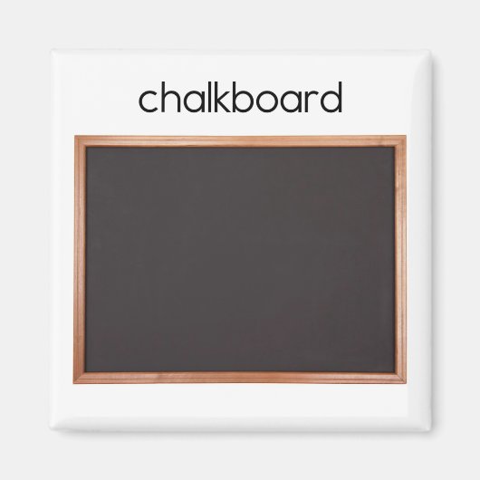 Chalkboard Kühlschrank Magnet (Vorne)