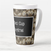 Chalkboard Latte Tasse (Rechte Ecke)