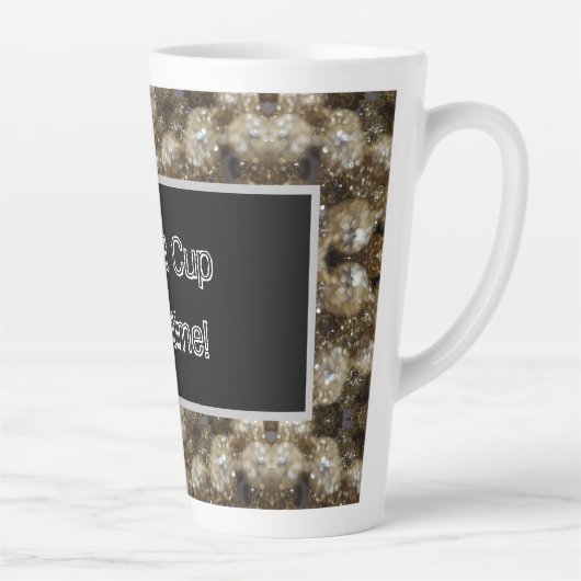 Chalkboard Latte Tasse (Rechts)