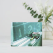 Chalkboard Ledge Postkarte (Stehend Vorderseite)