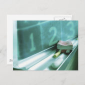 Chalkboard Ledge Postkarte (Vorne/Hinten)