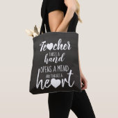 Chalkboard-Lehrer Inspiration-Quote-Typografie Tasche (Von Nahem)