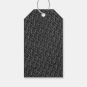 Chalkboard Leprechaun, St Patrick's Day Geschenkanhänger (Rückseite)