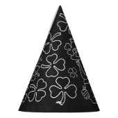Chalkboard Leprechaun, St Patrick's Day Partyhütchen (Links)