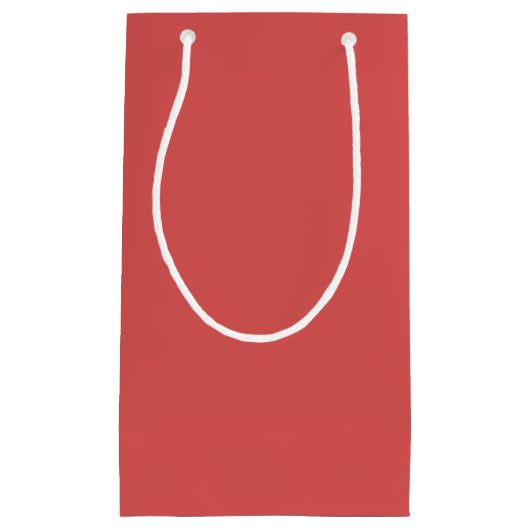 Chalkboard Light Christmas Red Kleine Geschenktüte (Vorderseite)