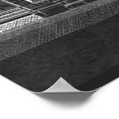 Chalkboard Lighthouse Pläne Poster (Ecke)