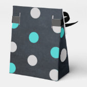 Chalkboard Lights Aquamarin 16. Geburtstag Gefälli Geschenkschachtel (Rückseite)