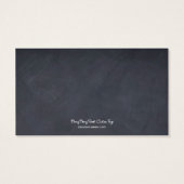 Chalkboard Look Custom Gift Tags (Rückseite)