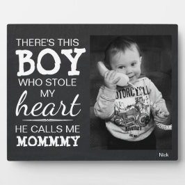 Chalkboard Mama von Son Custom Foto Plaque Fotoplatte