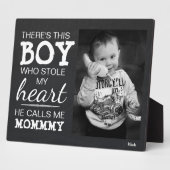 Chalkboard Mama von Son Custom Foto Plaque Fotoplatte (Seite)