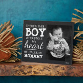 Chalkboard Mama von Son Custom Foto Plaque Fotoplatte (Seite)