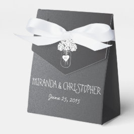 Chalkboard Mason Jar Floral Personalisiert Gevor B Geschenkschachtel