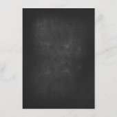 Chalkboard Mason Jar Hochzeitskarte Begleitkarte (Rückseite)