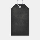 Chalkboard Mason Jar Wedding Vielen Dank Geschenkanhänger (Rückseite)