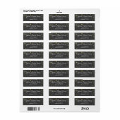 Chalkboard mit Goldpunkten (Vorne)