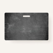 Chalkboard Modern Mein Name ist Ausweis (Rückseite)