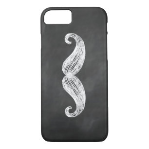 Chalkboard Mustache iPhone 7 Fall Case-Mate iPhone Hülle