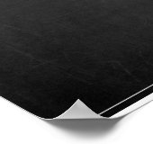 Chalkboard Niedlich farbenfroh Ostern Bunny Poster (Ecke)