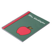 Chalkboard-Notebook für personalisierte Lehrer Notizblock (Linke Seite)