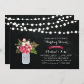 Chalkboard Paare Polterabend Einladung (Vorne/Hinten)