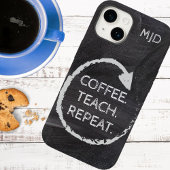 Chalkboard Phrase Monogram Case-Mate iPhone Hülle