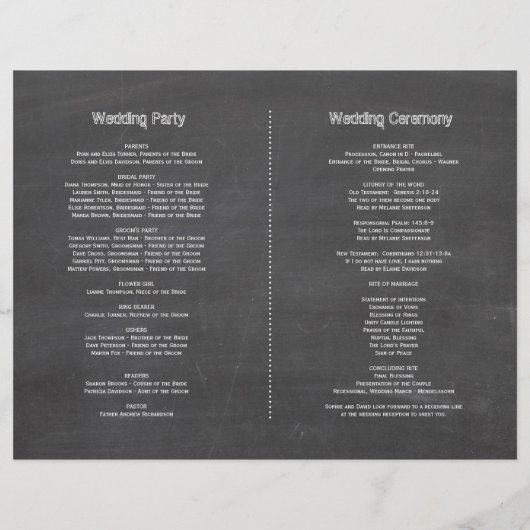 Chalkboard-Programm für Herbst-Burgundy-Blumenblum Flyer (Hinten)