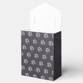 Chalkboard - Puppy Pawty - Hund Birthday Paw Print Geschenkschachtel (Geöffnet)