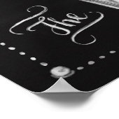 Chalkboard-Reise-Angebot Original-Kunstposter Poster (Ecke)
