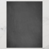 Chalkboard-Restaurant-Logo Flyer (Hinten)