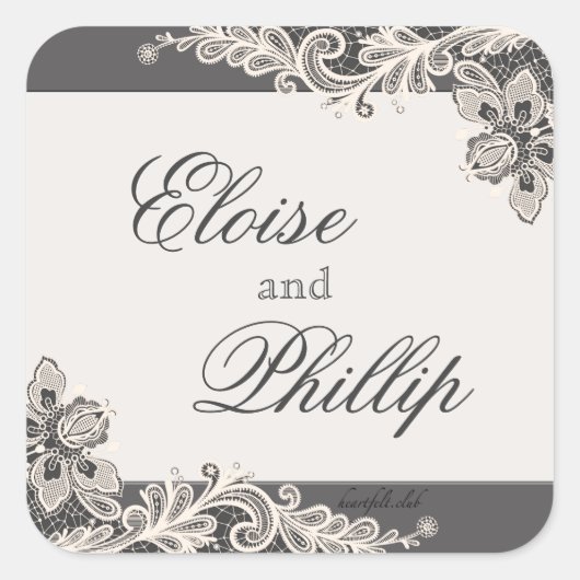 Chalkboard Romance Stickers (Vorderseite)