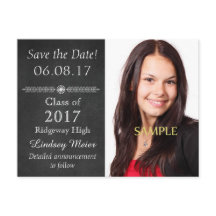 Chalkboard-Save the Date-Abschluss