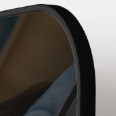 Chalkboard Schwarz-weißes Foto für Inspiration Pickleball Schläger (Linke Seite)