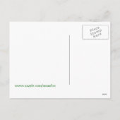 CHALKBOARD SEHEN Weihnachtskarte Feiertagspostkarte (Rückseite)