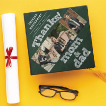 Chalkboard Sketch Dank Mama & Vater Moderne 3 Foto