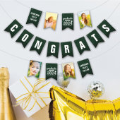 Chalkboard-Sketch-Klasse von 2025 Foto Grad Party Wimpelkette