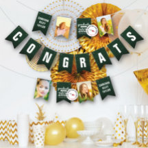 Chalkboard-Sketch-Klasse von 2025 Foto Grad Party