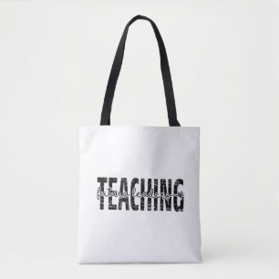 Chalkboard Skriptlehre Zitat Kunst Tasche