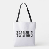 Chalkboard Skriptlehre Zitat Kunst Tasche (Rückseite)
