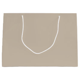 Chalkboard Snowman Khaki Große Geschenktüte