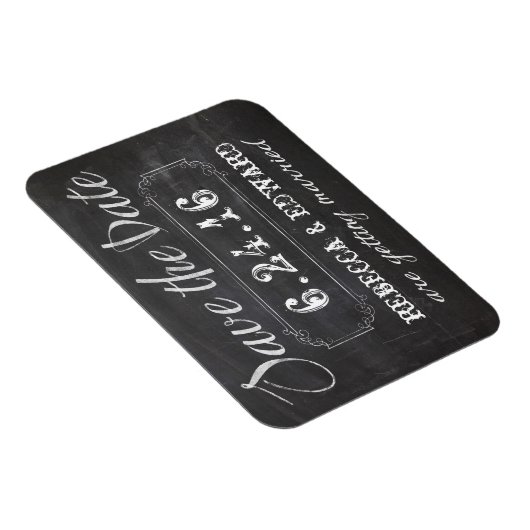 Chalkboard Speichern des Datumsfensters Magnet (Rechte Seite)