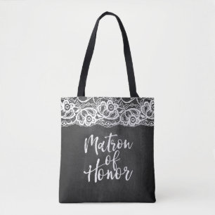 Chalkboard Spitzenmatron der Ehre Tasche