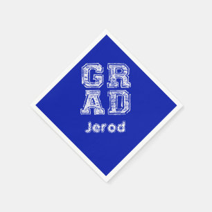 Chalkboard-Stil für individuelle Abschluss-Ideen Serviette