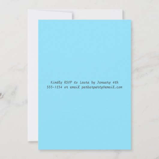 Chalkboard Stil Hochzeitsempfang nur einladen Einladung (Rückseite)