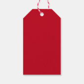 Chalkboard Strawberry Jam Favor Geschenkanhänger (Rückseite)