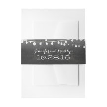 Chalkboard String Lights Hochzeit