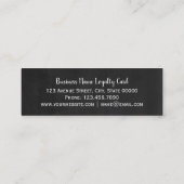 Chalkboard Strip - Treuekarte (Rückseite)